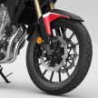 Honda CB500R, CB500F dan CB500X diperbaharui – enjin Euro 5, fork USD Showa, brek cakera berkembar