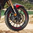 Honda CB500R, CB500F dan CB500X diperbaharui – enjin Euro 5, fork USD Showa, brek cakera berkembar