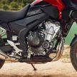 Honda CB500R, CB500F dan CB500X diperbaharui – enjin Euro 5, fork USD Showa, brek cakera berkembar