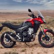 Honda CB500R, CB500F dan CB500X diperbaharui – enjin Euro 5, fork USD Showa, brek cakera berkembar