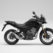 Honda CB500R, CB500F dan CB500X diperbaharui – enjin Euro 5, fork USD Showa, brek cakera berkembar