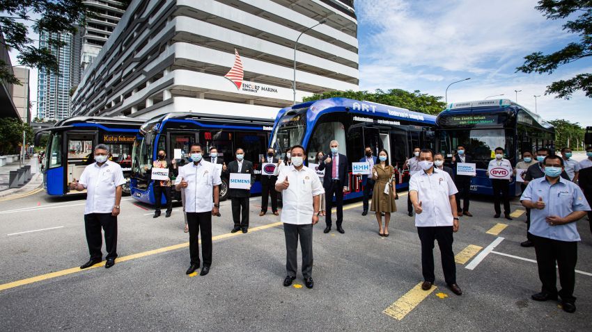Tram autonomous dengan kapasiti 307 penumpang akan mula fasa percubaan di Cyberjaya Januari 2022 1341748