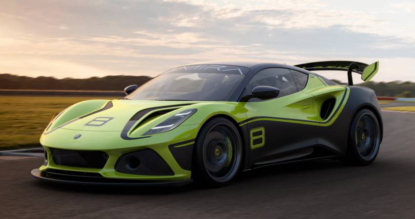 Lotus Emira GT4 race car revealed – 2022 track debut 1344198