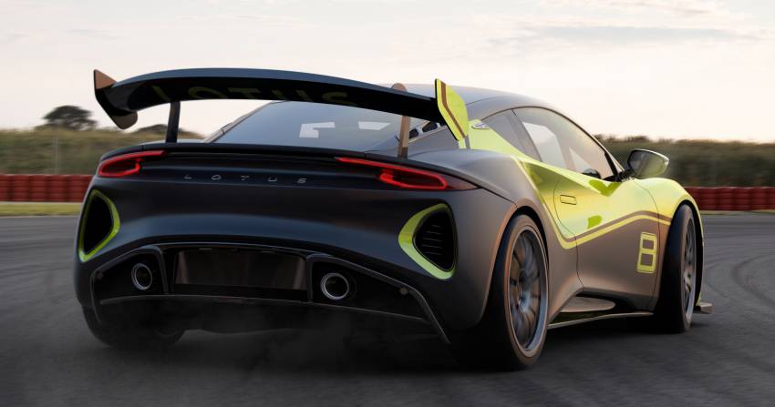 Lotus Emira GT4 race car revealed – 2022 track debut 1344201