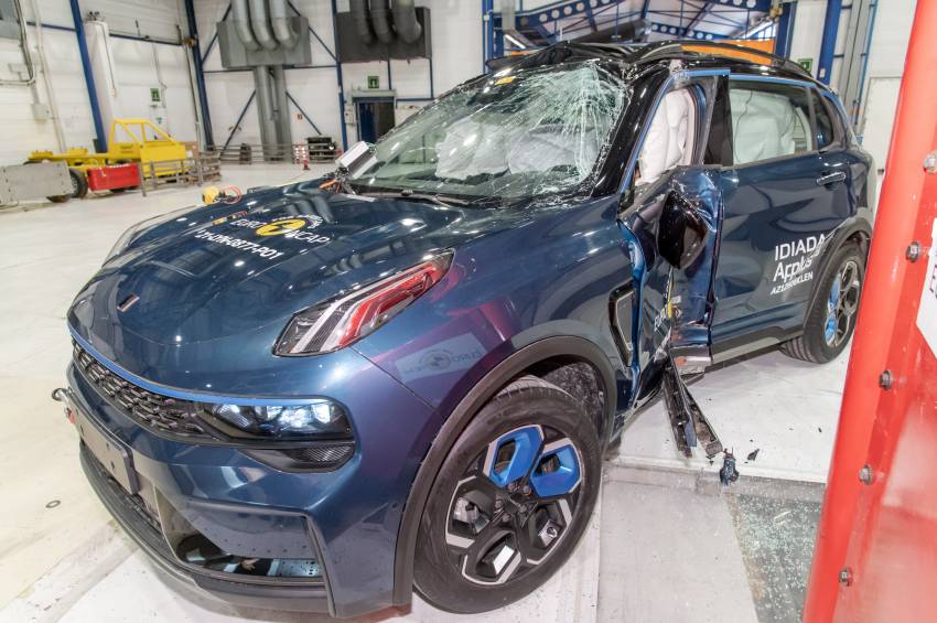 China carmakers excel in Euro NCAP crash safety test Image #1344241