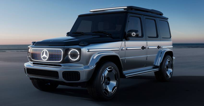 Mercedes-Benz Concept EQG debuts – previews an all-electric G-Class; 4 electric motors, 2-speed gearbox 1341947