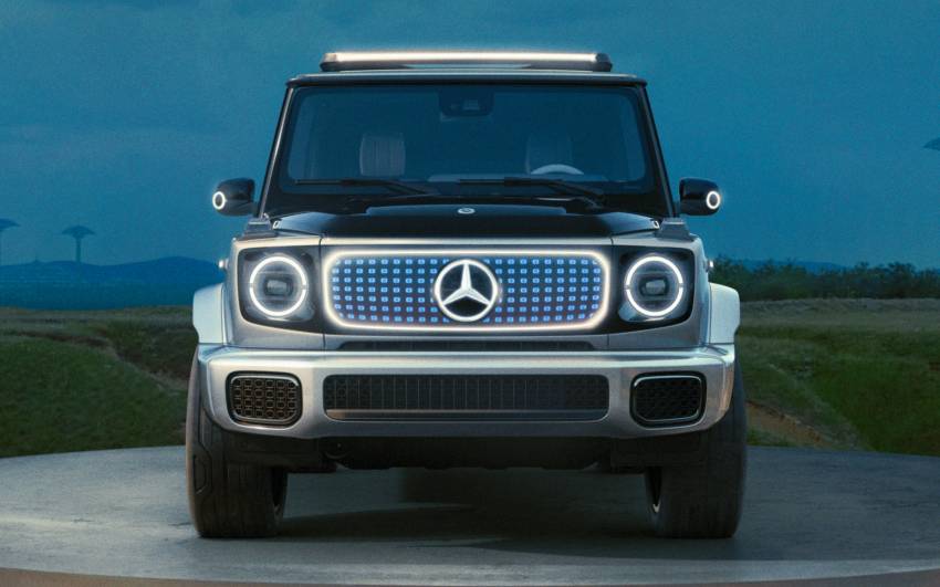 Mercedes-Benz Concept EQG debuts – previews an all-electric G-Class; 4 electric motors, 2-speed gearbox 1341958