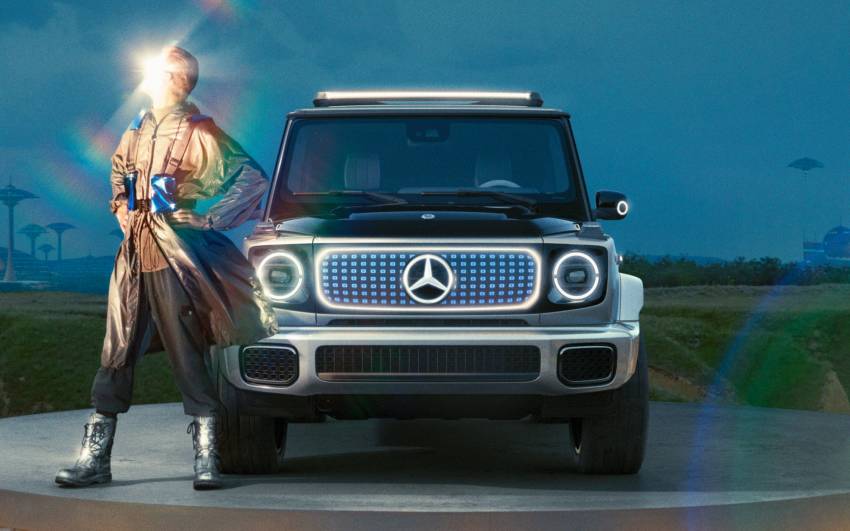 Mercedes-Benz Concept EQG debuts – previews an all-electric G-Class; 4 electric motors, 2-speed gearbox 1341964