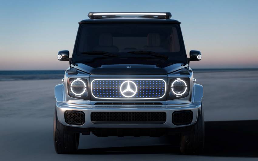 Mercedes-Benz Concept EQG debuts – previews an all-electric G-Class; 4 electric motors, 2-speed gearbox 1341950