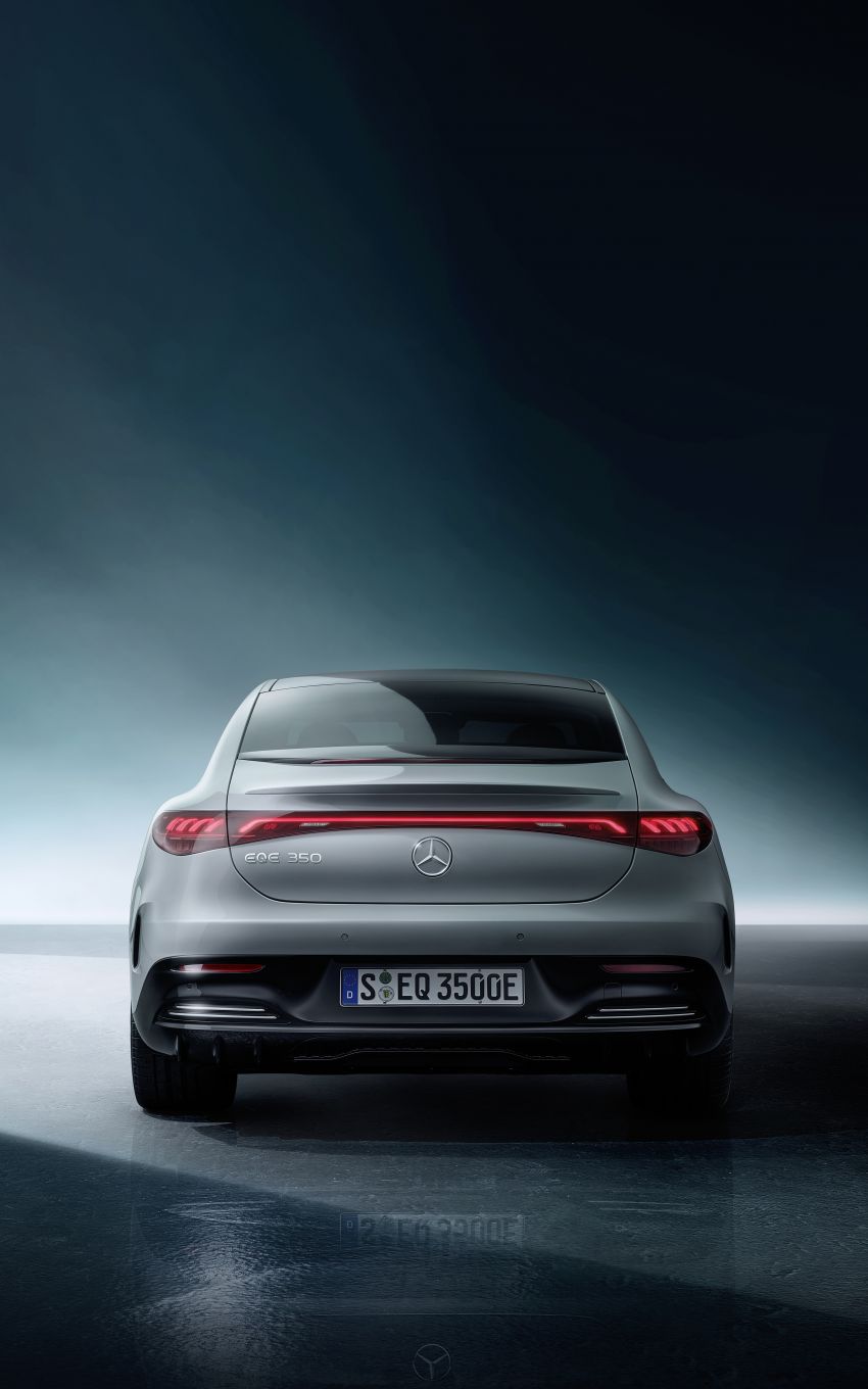 Mercedes-Benz EQE revealed – electric E-Class equivalent is a smaller EQS with 292 PS, 660 km range Image #1341357