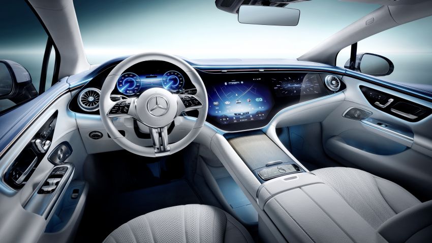 Mercedes-Benz EQE revealed – electric E-Class equivalent is a smaller EQS with 292 PS, 660 km range Image #1341360