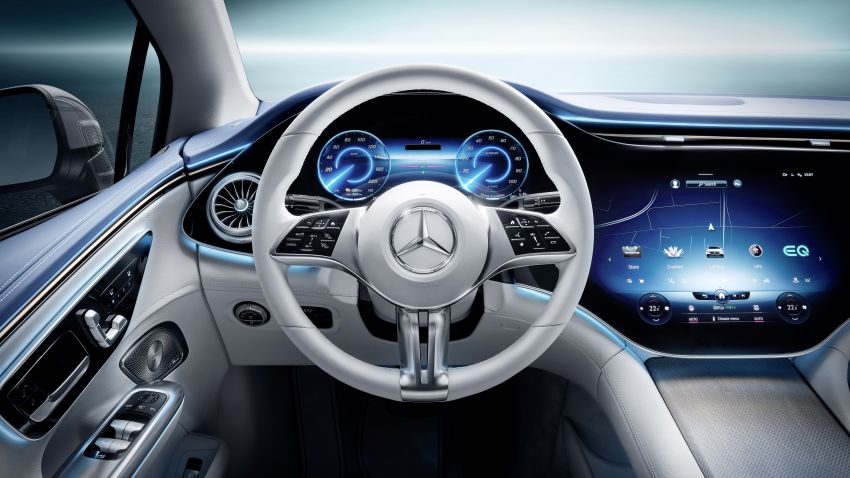 Mercedes-Benz EQE revealed – electric E-Class equivalent is a smaller EQS with 292 PS, 660 km range Image #1341362