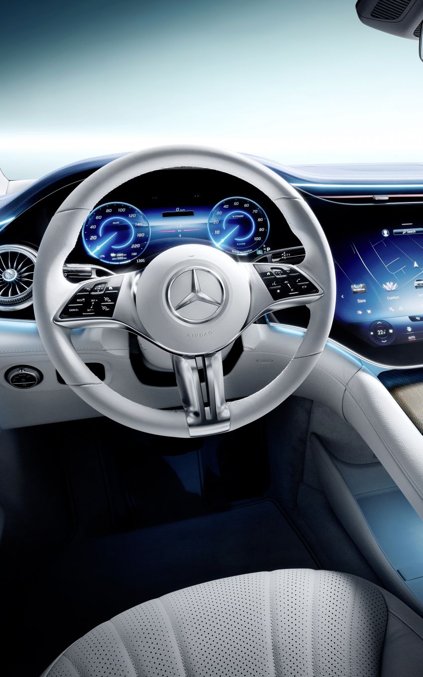 Mercedes-Benz EQE revealed – electric E-Class equivalent is a smaller EQS with 292 PS, 660 km range Image #1341364