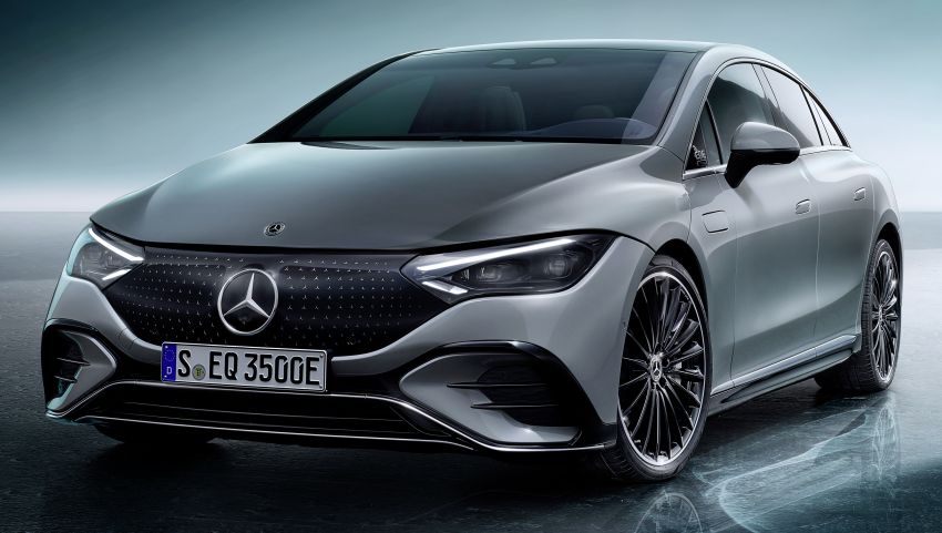 Mercedes-Benz EQE revealed – electric E-Class equivalent is a smaller EQS with 292 PS, 660 km range Image #1341347