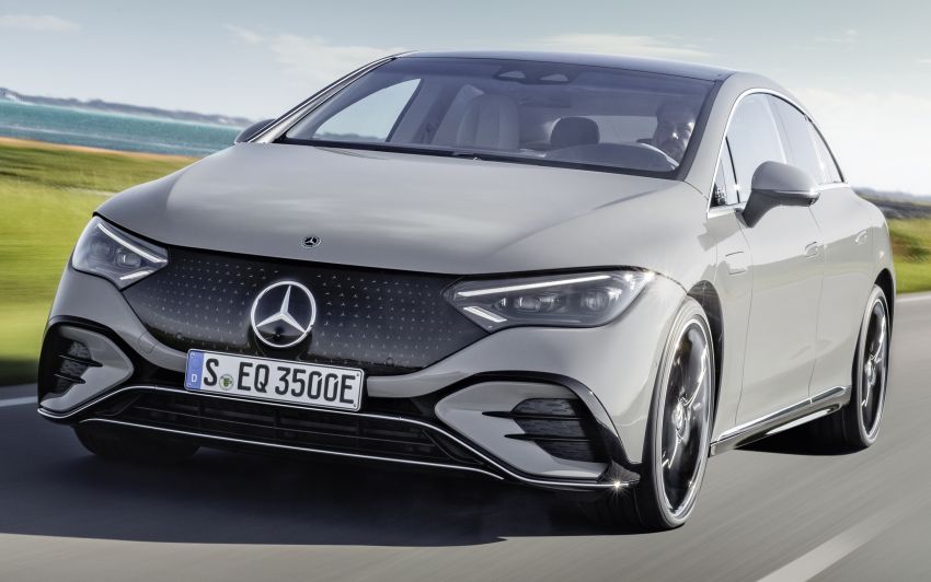 Mercedes-Benz EQE revealed – electric E-Class equivalent is a smaller EQS with 292 PS, 660 km range 1341372