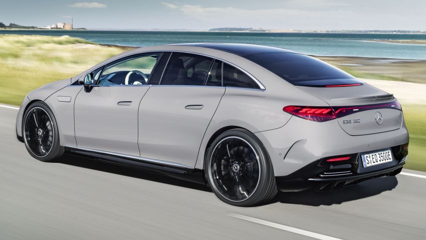 Mercedes-Benz EQE revealed – electric E-Class equivalent is a smaller EQS with 292 PS, 660 km range 1341373