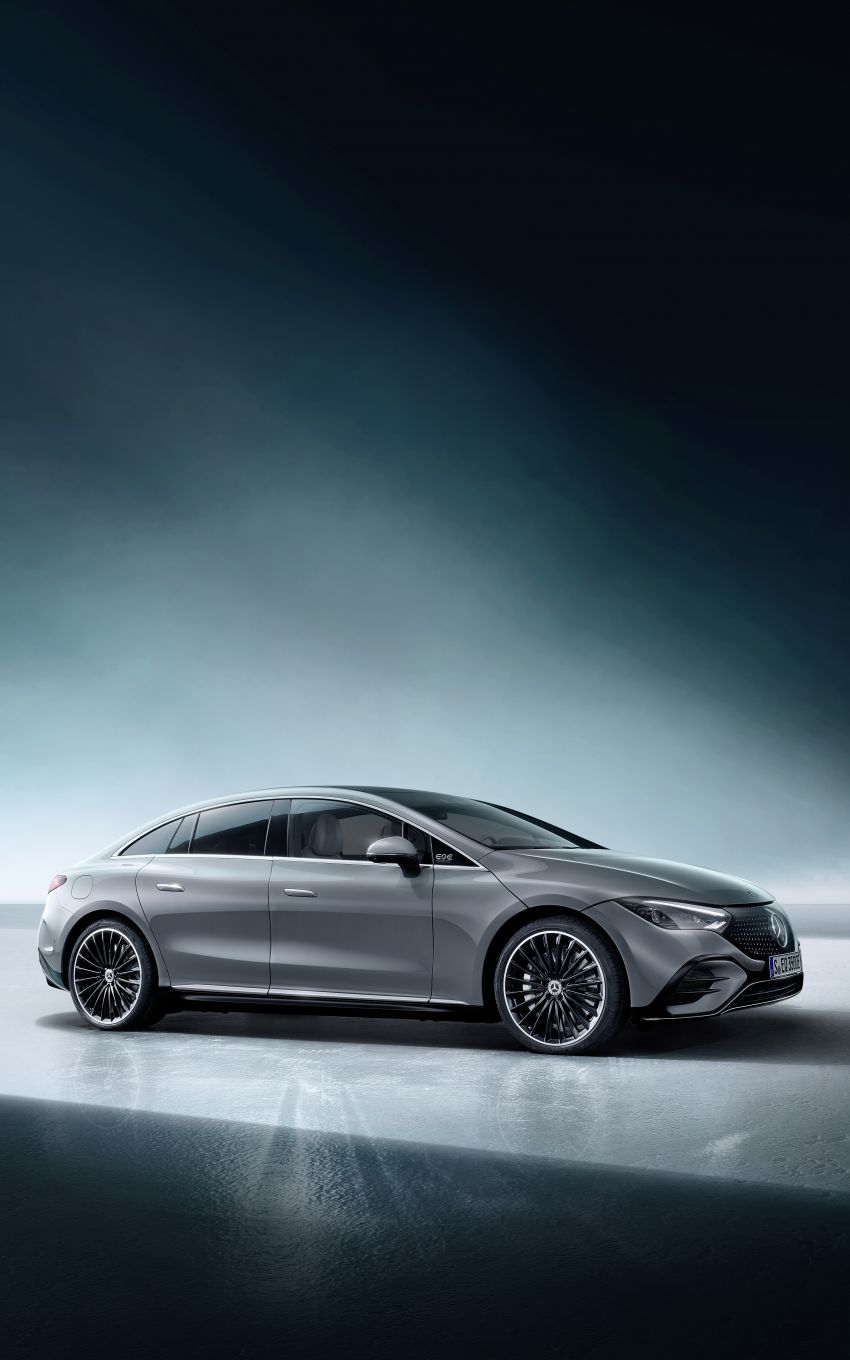 Mercedes-Benz EQE revealed – electric E-Class equivalent is a smaller EQS with 292 PS, 660 km range 1341349