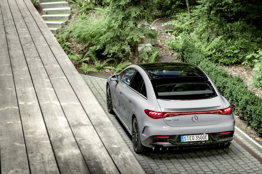 Mercedes-Benz EQE revealed – electric E-Class equivalent is a smaller EQS with 292 PS, 660 km range 1341403