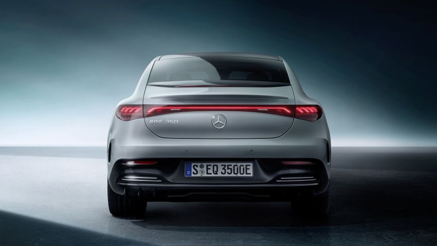 Mercedes-Benz EQE revealed – electric E-Class equivalent is a smaller EQS with 292 PS, 660 km range Image #1341354