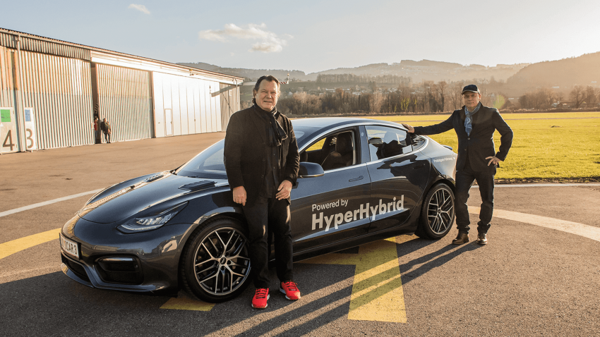 Obrist HyperHybrid – range-extended electric vehicle powertrain shown with engine “smoother than V12” Image #1343818