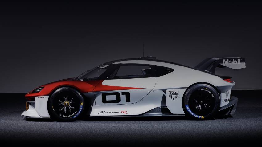 Porsche Mission R – 1,088 PS twin-motor concept with natural fibre bodywork hints at GT racing future 1342732