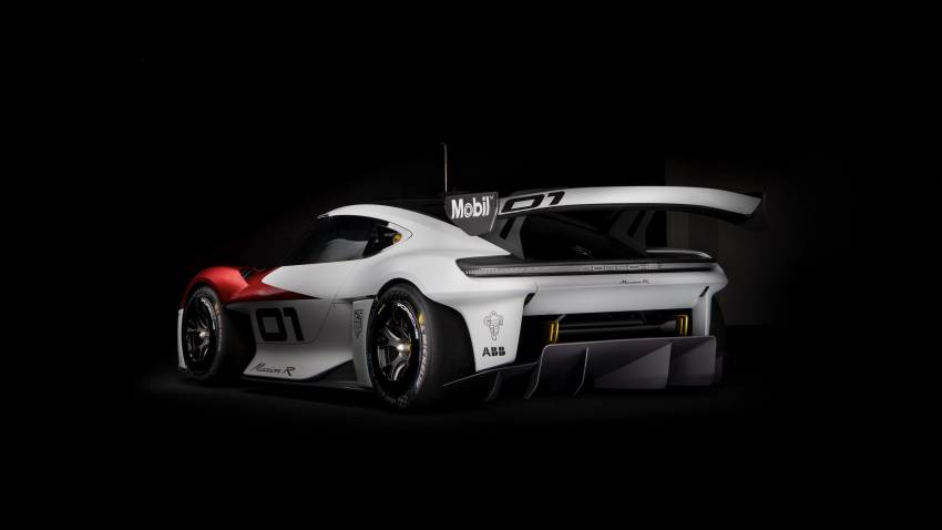 Porsche Mission R – 1,088 PS twin-motor concept with natural fibre bodywork hints at GT racing future 1342723