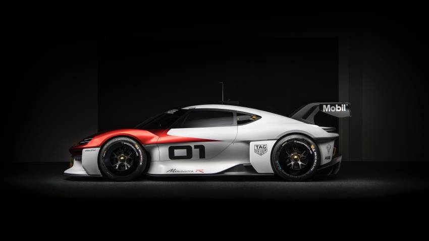 Porsche Mission R – 1,088 PS twin-motor concept with natural fibre bodywork hints at GT racing future 1342724