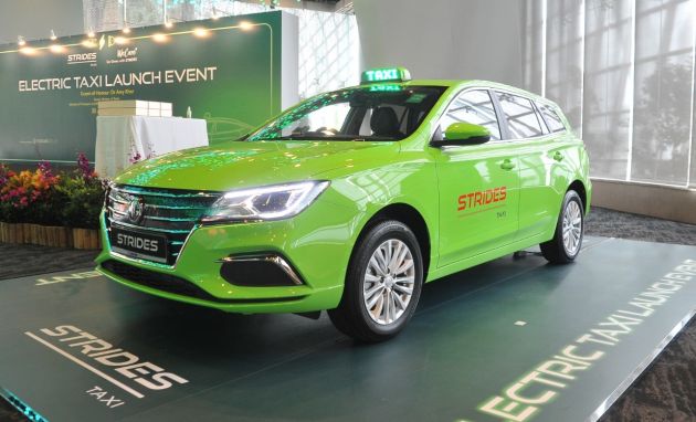 SMRT rolls out its first MG5 electric cabs in Singapore – Strides Taxi to have 300 EVs in its fleet by year end