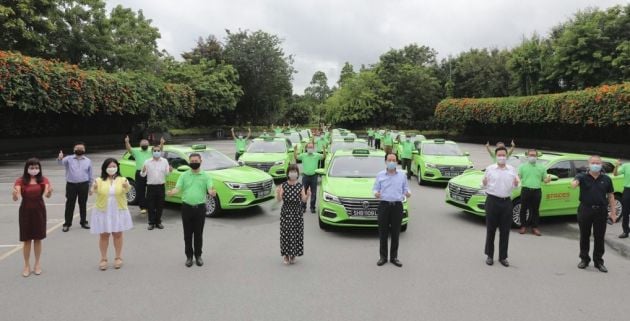SMRT rolls out its first MG5 electric cabs in Singapore – Strides Taxi to have 300 EVs in its fleet by year end