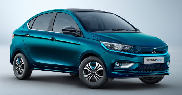 Tata Tigor EV <em>facelift</em> dilancarkan di India – kereta elektrik kompak bermula RM68k, jarak gerak 306 km