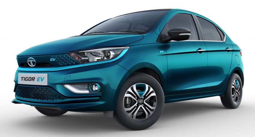 Tata Tigor EV facelift launched in India – affordable entry-level electric vehicle with 306 km range; fr RM68k Image #1339965