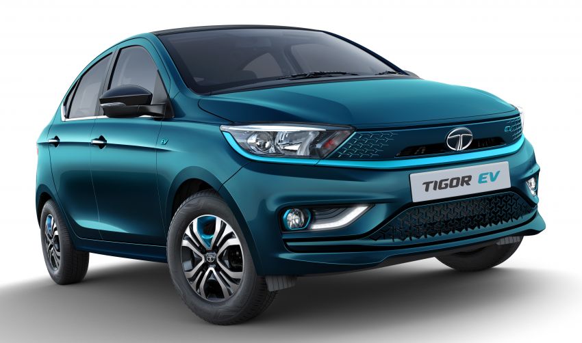 Tata Tigor EV facelift launched in India – affordable entry-level electric vehicle with 306 km range; fr RM68k 1339966