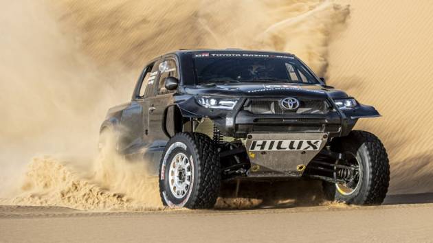 Toyota GR DKR Hilux T1+ – Jentera Rali Dakar dengan enjin 3.5L V6 turbo berkembar jana 409 hp/650 Nm!