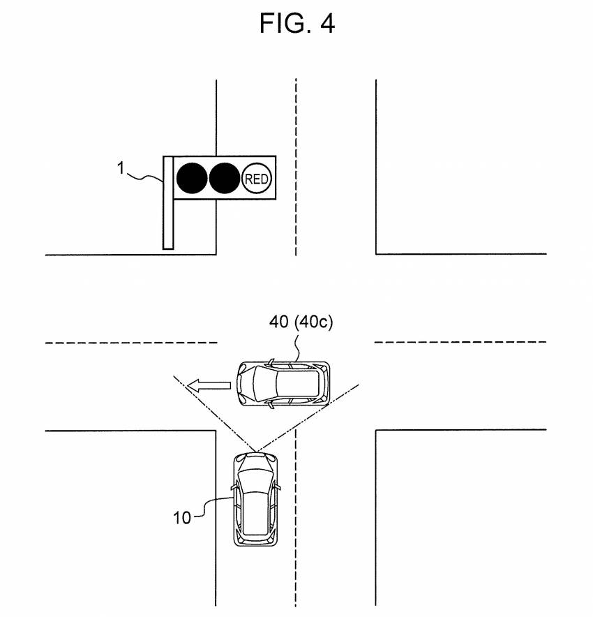 Toyota patents in-car camera system designed to catch drivers running red lights at intersections 1350118