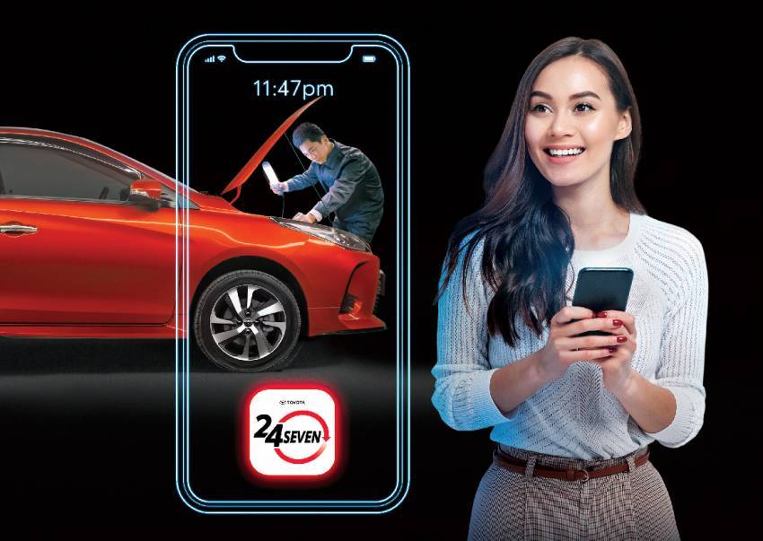 UMW Toyota sepadukan sistem telematik dengan khidmat 24Seven Road Assist dalam satu aplikasi 1350357