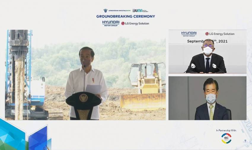 Construction of Hyundai and LG’s Indonesia battery plant begins, facility to be fully operational by 2024 1349521