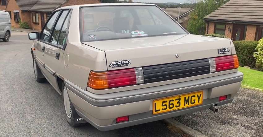 1994 Proton Saga Iswara found in UK barn now driven regularly by new owner – 5,150 km added to odometer Image #1362473