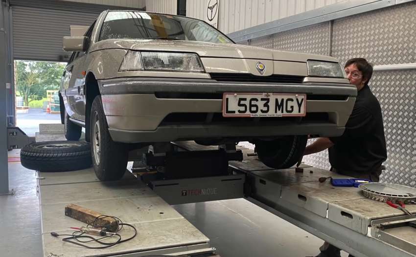 1994 Proton Saga Iswara found in UK barn now driven regularly by new owner – 5,150 km added to odometer Image #1362475