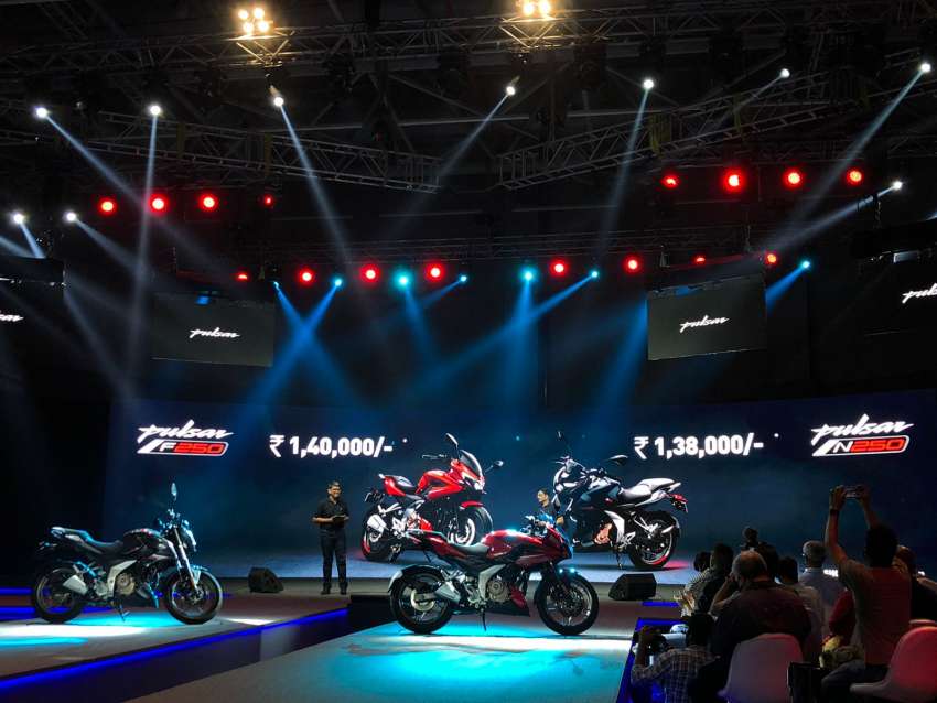 2021 Bajaj Pulsar F250 and NS250 launched in India 1367430