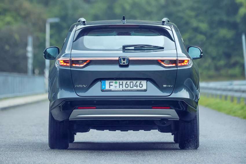 Honda HR-V e:HEV 2022 kini rasmi di Eropah — 1.5 liter i-MMD hibrid, 131 PS, 253 Nm, harga dari RM151k 1360132