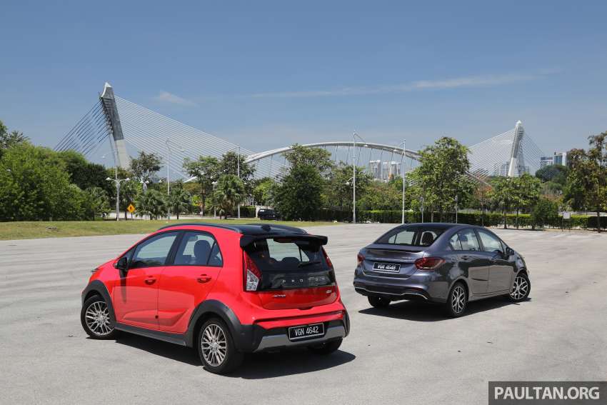 2022 Proton Iriz vs Persona facelifts – new Malaysian hatchback and sedan get compared side by side Image #1363923