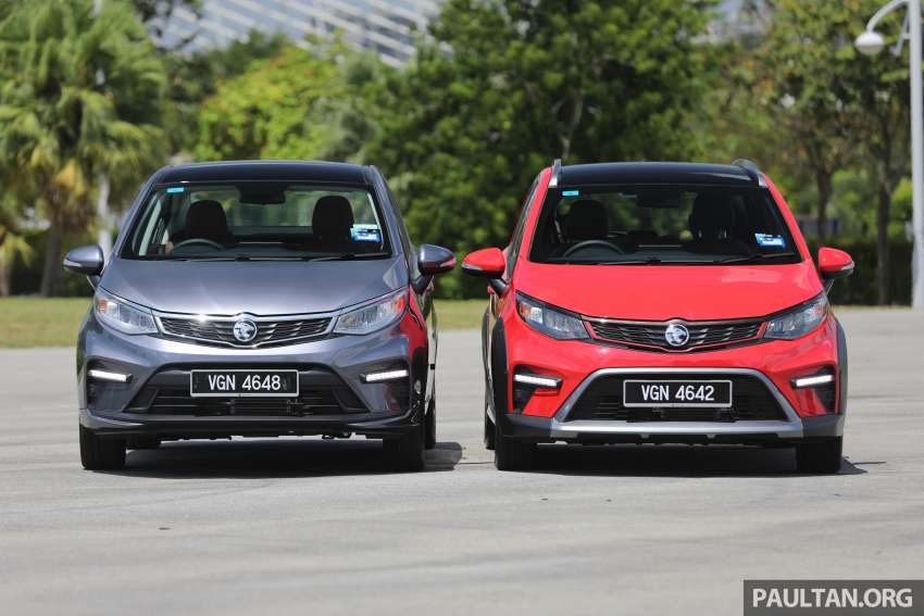 GALERI: Proton Iriz Active dan Persona Premium facelift 2022 sebelah menyebelah – gaya lebih segar 1364228