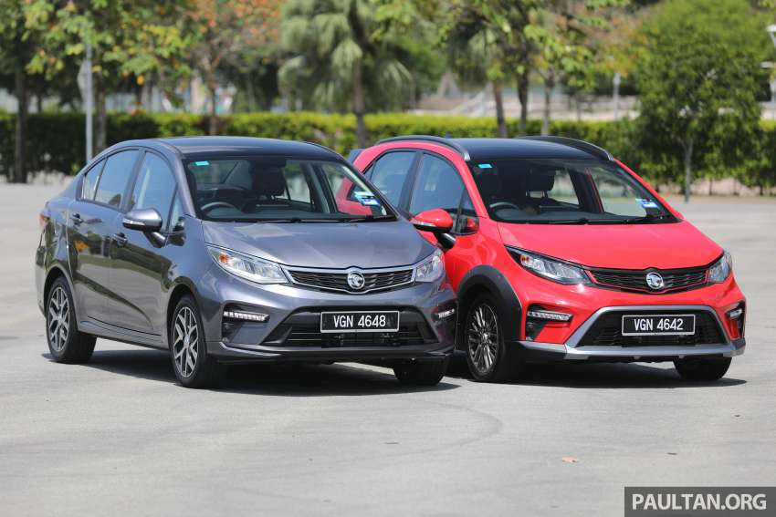2022 Proton Iriz vs Persona facelifts – new Malaysian hatchback and sedan get compared side by side Image #1363926