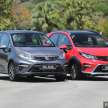 2022 Proton Iriz vs Persona facelifts – new Malaysian hatchback and sedan get compared side by side