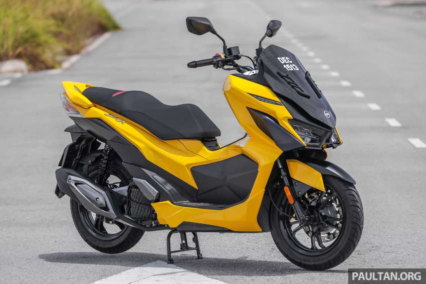 REVIEW: 2021 SYM Jet X 150 – fun and utility, RM8,888 1359331