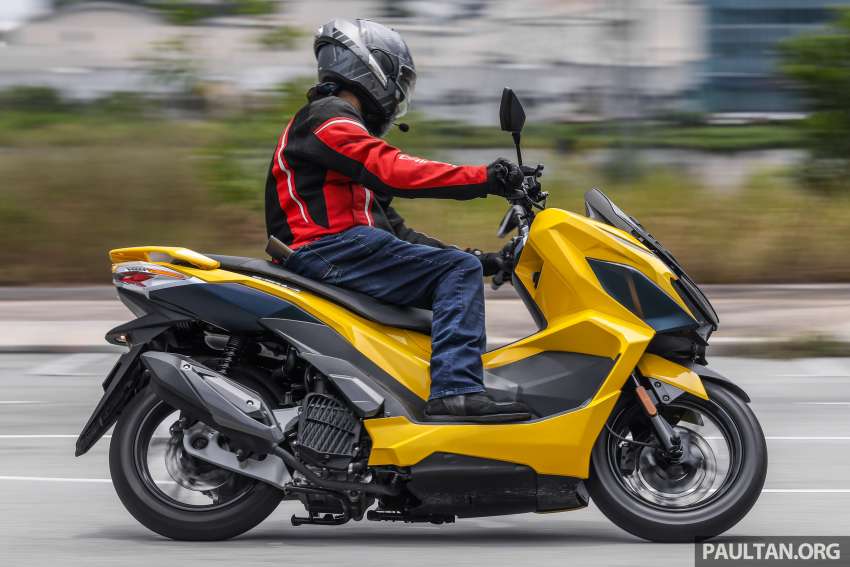 REVIEW: 2021 SYM Jet X 150 – fun and utility, RM8,888 1359396