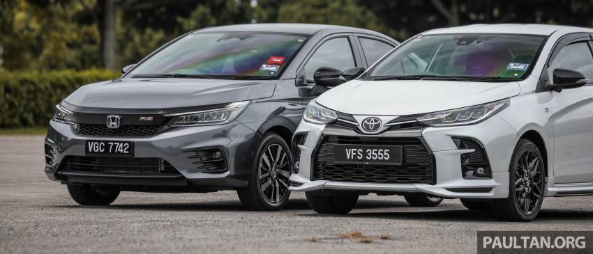 Honda City 2021 vs Toyota Vios di Malaysia — pertembungan dua sedan segmen B paling sporty 1356493