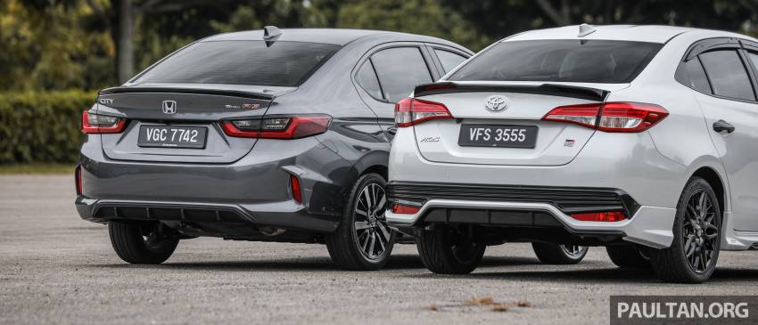 Honda City 2021 vs Toyota Vios di Malaysia — pertembungan dua sedan segmen B paling sporty 1356497
