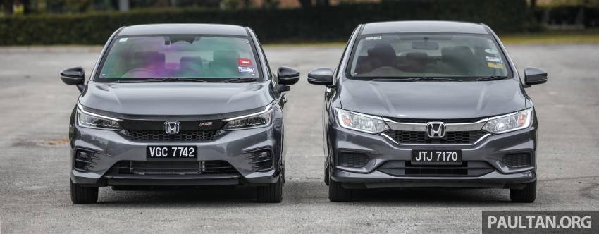 Honda City 2021 vs 2020 — perbandingan antara generasi GN terbaru dan GM sebelumnya di Malaysia 1356364
