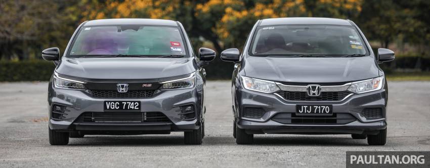 Honda City 2021 vs 2020 — perbandingan antara generasi GN terbaru dan GM sebelumnya di Malaysia 1356365